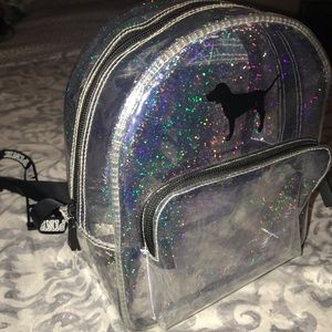 Pink Victoria secret mini backpack